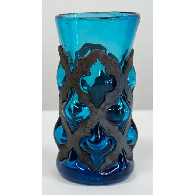 Vintage MCM Felipe Derflingher Brutalist Tasting Glasses, Set of 4 For Sale - Image 4 of 8
