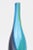 Glass Vintage Danish Swirled Glass Tall Bottle in Blue, Purple, Green, Turquoise , 1960's For Sale - Image 7 of 9