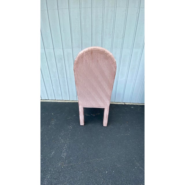 1980’s Milo Baughman Style Dining Chairs From Design Institute of America - Set of 6 For Sale In Chicago - Image 6 of 11