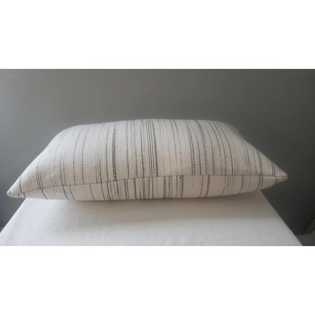 Pillow Cover. Fabric on both sides. Size: 24" w x 14" Ht Hidden zipper. Dry clean only. Elevate the aesthetic of your home...