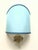 Metal Fabric Fan Sconce with Cast Fruit Decoration, 1950s For Sale - Image 7 of 7