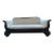 19th Century Antique Empire Style Mahogany Sofa For Sale