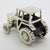 3oz Vintage Italian Handmade Sterling Silver 925 Tractor Large Detailed Figurine Solid Silver Sculpture For Sale - Image 6 of 11