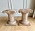 Wood Pair of Vintage Sculptural Carved Wood Ionic Column Side Tables / Architectural Pedestals For Sale - Image 7 of 12