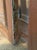 Brown Antique Tall French Doors Beveled Glass With Arched Transom/FanLight Window For Sale - Image 8 of 17