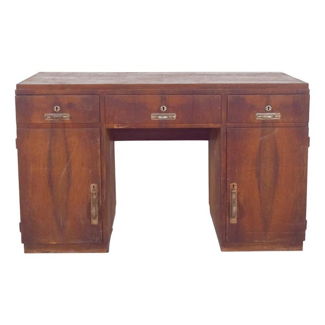 Mid-Century Portuguese Desk, 1950s For Sale - Image 15 of 15