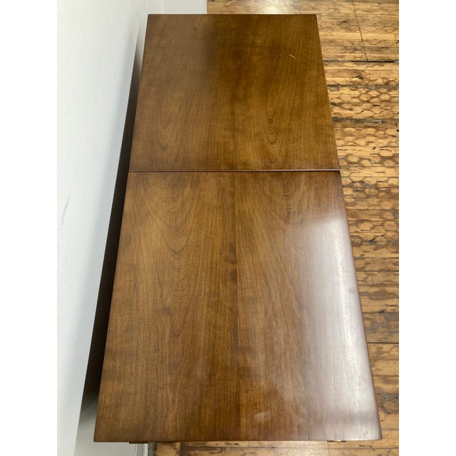 Brown Late 20th Century Kindel Furniture Flip Top Rolling Dry Bar Server Cabinet For Sale - Image 8 of 18