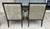 Pair of Ethan Allen Giselle Cut-Velvet Upholstered Bergère Chairs For Sale In Raleigh - Image 6 of 16