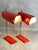 Mid-century modern desk lamps by Josef Hurka for Lidokov in very nice original condition. This piece is attributed to the...