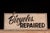 American Vintage “Bicycles Repaired” Double-Sided Hand-Painted Shop Sign For Sale - Image 3 of 8