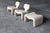 Djinn Lounge Chairs with Ottoman by Olivier Mourgue for Airborne, France, 1960s, Set of 3 For Sale - Image 6 of 10