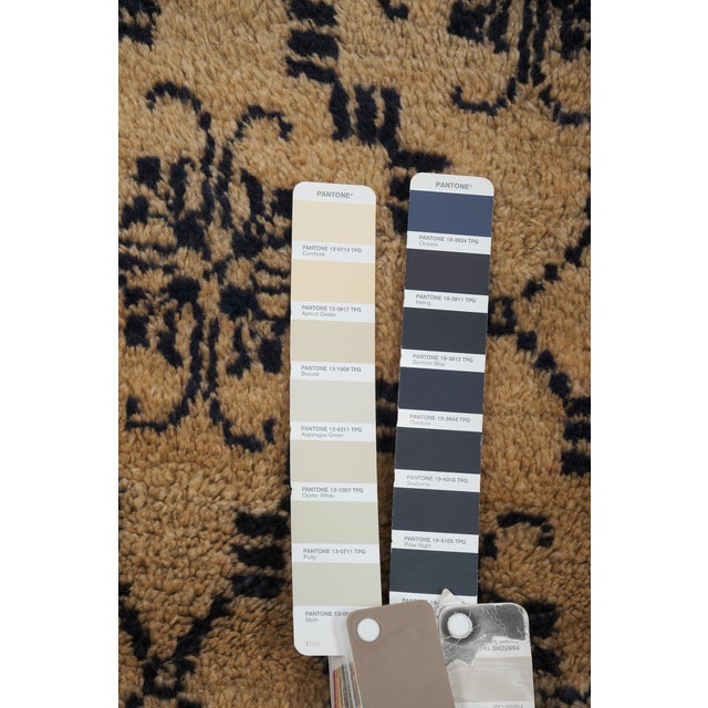 Vintage Turkish Yellow Karapinar Tulu Rug 3'7'' X 6'3'' For Sale - Image 11 of 11