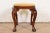Brown Baker Furniture Historic Charleston Chippendale Carved Mahogany Stool or Ottoman For Sale - Image 8 of 11