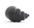 Modern Cartier Black Glass Conch Shell Bud Vase For Sale - Image 3 of 7