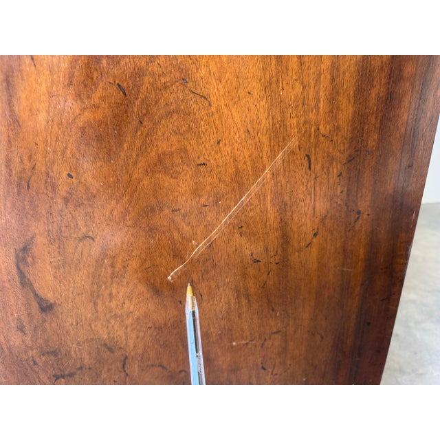 1970s Vintage George III-Style Four Drawers Bachelor’s Chest For Sale - Image 11 of 12