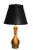 Brass Pr. Mid Century Hollywood Regency Bottle Form Table Lamps For Sale - Image 8 of 12