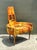 Vintage MCM High Back Lounge Chair For Sale - Image 11 of 12