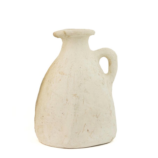 Art Deco Unglazed Terracotta Handled Carafe | One of a Kind For Sale - Image 3 of 6