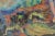 1960s Sirio Pellegrini, At the Seaside, Mixed Media, 1960s For Sale - Image 5 of 6