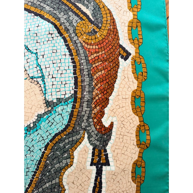 1990s 1990s Hermès La Provence 1991 Silk Scarf Designed by Grygkar Hugo For Sale - Image 5 of 12
