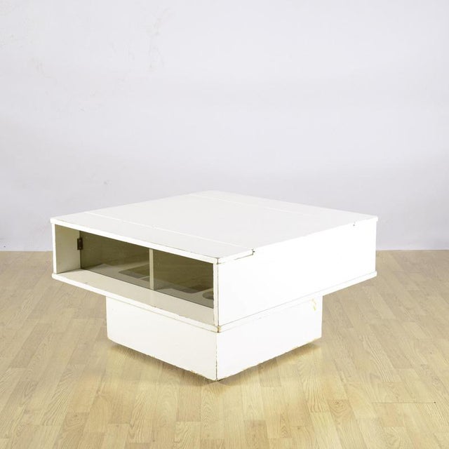 Bar Cabinet with Central Sliding Door, 1970s For Sale - Image 3 of 18