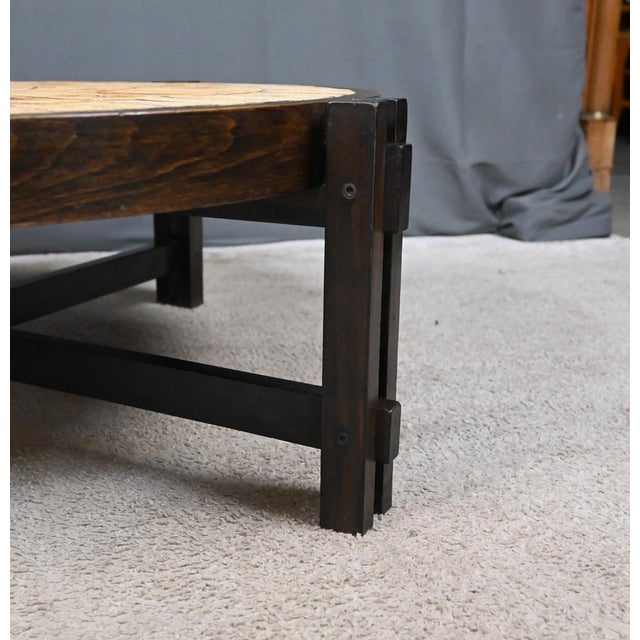 Les Herbiers Coffee Table by Roger Capron for Vallauris, 1960s For Sale - Image 18 of 18