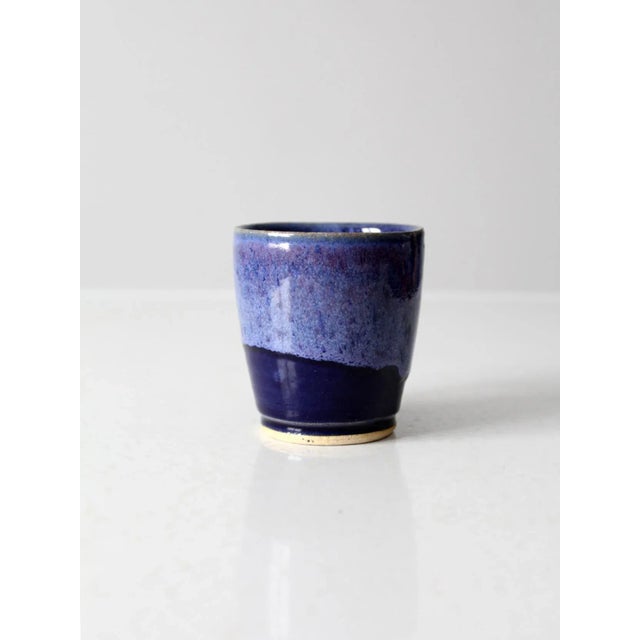 Vintage Studio Pottery Mug For Sale - Image 6 of 10