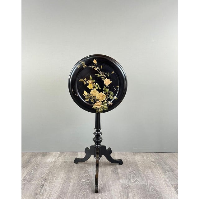 19th Century Victorian Style Tilting Top Pedestal Table For Sale - Image 11 of 11