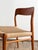 1950s Mid-Century Danish Model 75 Dining Chairs in Teak by Niels Møller for J.L. Møllers, 1950s, Set of 4 For Sale - Image 5 of 15