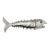 Vintage Articulated Metal Fish Bottle Opener Nautical Barware For Sale