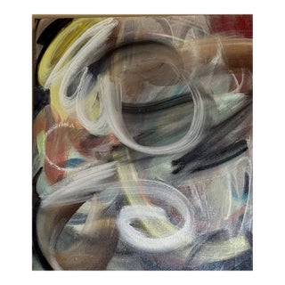 Untitled Abstract Oil on Canvas For Sale