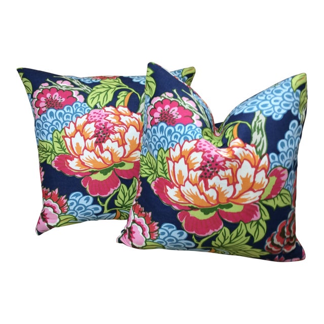 Thibaut Fabric Pillows a Pair Chairish