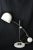 1970s White Arch Counterbalance Desk Lamp For Sale In Fayetteville, AR - Image 6 of 11
