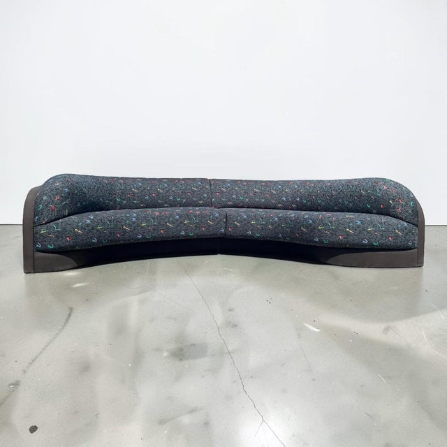 Postmodern M. Fillmore Harty for Preview Sectional Sofa For Sale - Image 3 of 12