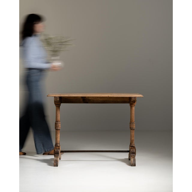 A charming French bistro side table inspired by traditional café furnishings. The compact size and simple construction...
