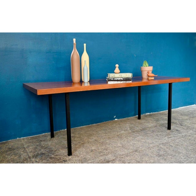 Vintage Coffee Table in Wood, 1960s For Sale - Image 4 of 18