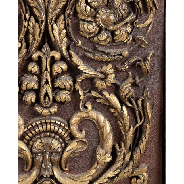 Set of Three 19th Century Carved Panels, St. Peter's Rome Provenance, Renaissance Revival For Sale - Image 14 of 15