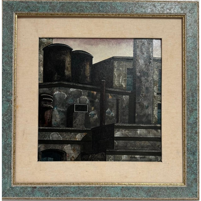 Early 20th Century Tonino Caputo, Oil Painting Italian Cityscape Rome Architecture Tonino Antonio Caputo For Sale - Image 5 of 12