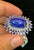 Bochic "Orient" Natural Diamond & Tanzanite Cocktail Ring Set 18K Gold & Silver For Sale In New York - Image 6 of 12