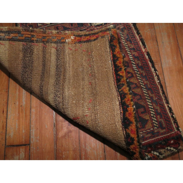 Tribal 20th Century Salt Bag Soumac Handwoven Textile For Sale - Image 4 of 6