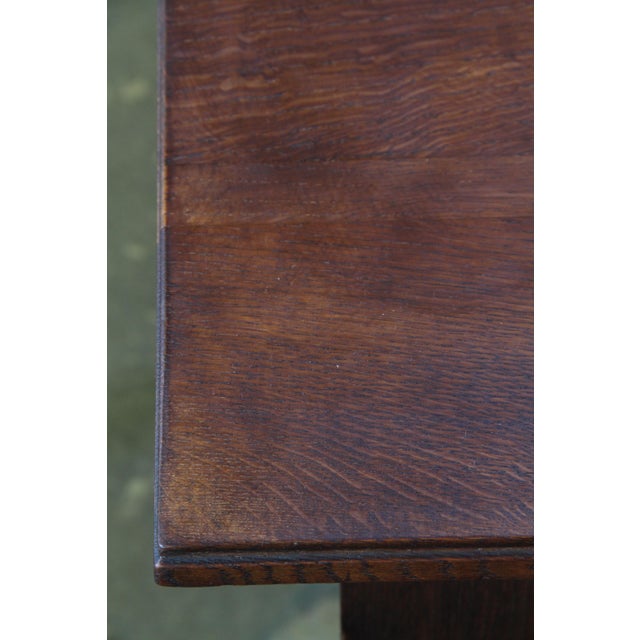 Wood Vintage Danish Oak Farmhouse Table, 1900 For Sale - Image 7 of 17