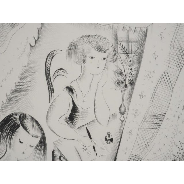Mily Possoz, Lily of the Valley, Original Signed Engraving For Sale - Image 8 of 11
