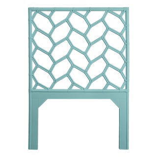 Silas Headboard Twin - Turquoise For Sale