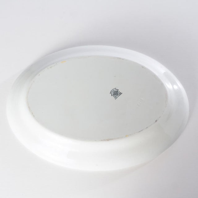 White Antique Ironstone Platters - Set of 8 For Sale - Image 8 of 18