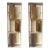 Pair of Brass Sconces "Finestra" 12664 by Gio Ponti for Arredoluce. Italy, 1950s For Sale