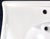 Large 36" Wide White Porcelain Console Sink With Porcelain Legs For Sale - Image 4 of 18