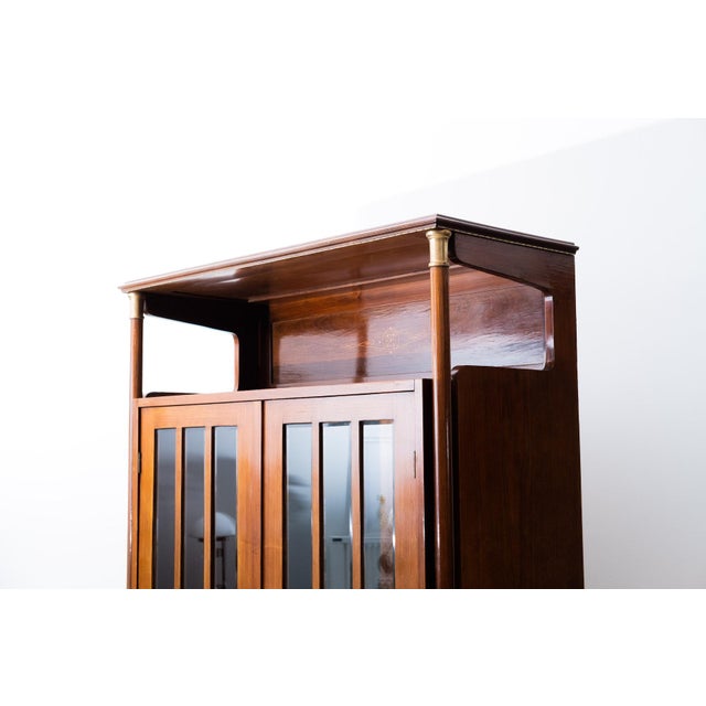 Art Nouveau Book Cabinet, 1905 For Sale - Image 3 of 18