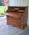 Antique Gov Winthrop Drop Front Secretary Desk Maple 4 Drawer Slant Front Chippendale Style For Sale - Image 4 of 13