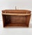 Vintage Handwoven Rattan Lidded Storage Box With Toggle Closure For Sale - Image 9 of 9