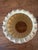 Vintage Mid-Century Modern Resin and Metal Cocoon Pendant Lamp Shade For Sale - Image 6 of 12
